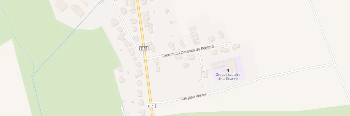 Plan du 1 Che de Regipre à Réméréville