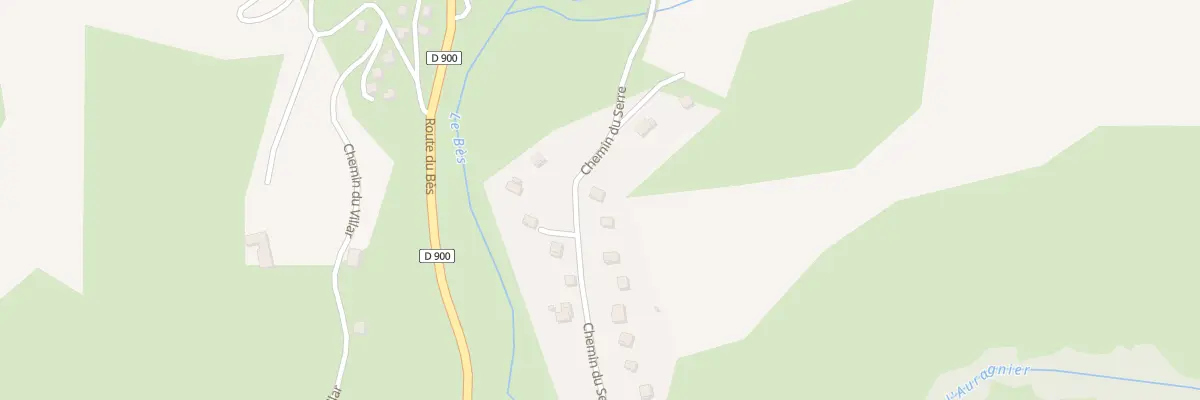 Plan du 5013 Le Serre au Vernet