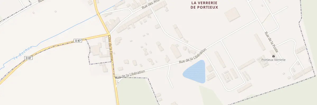 Plan du 6 Pl des Fusillés à Portieux