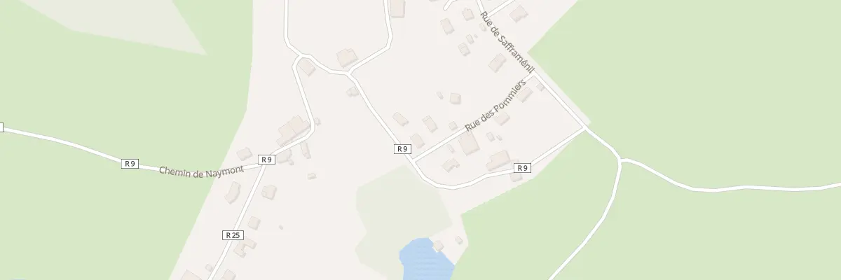 Plan du 222 Rue des Etangs à Uriménil