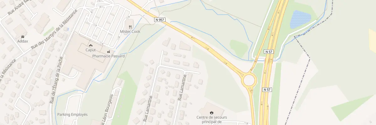 Plan du 26 Rue Lamartine à Luxeuil-les-Bains