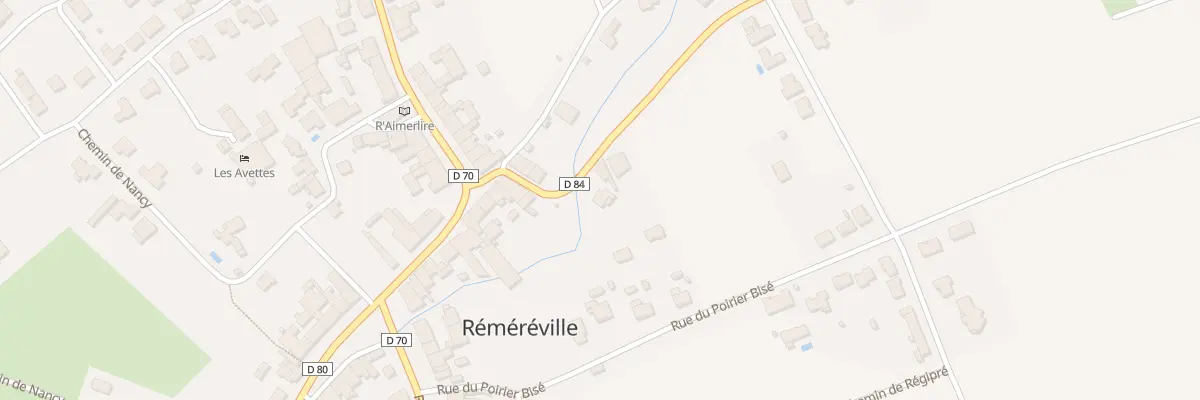 Plan du 5 Rte d’Hoeville à Réméréville