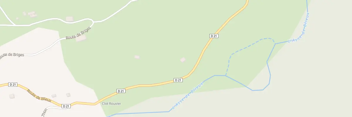 Plan du 7003 Clot Rouvier à Blieux