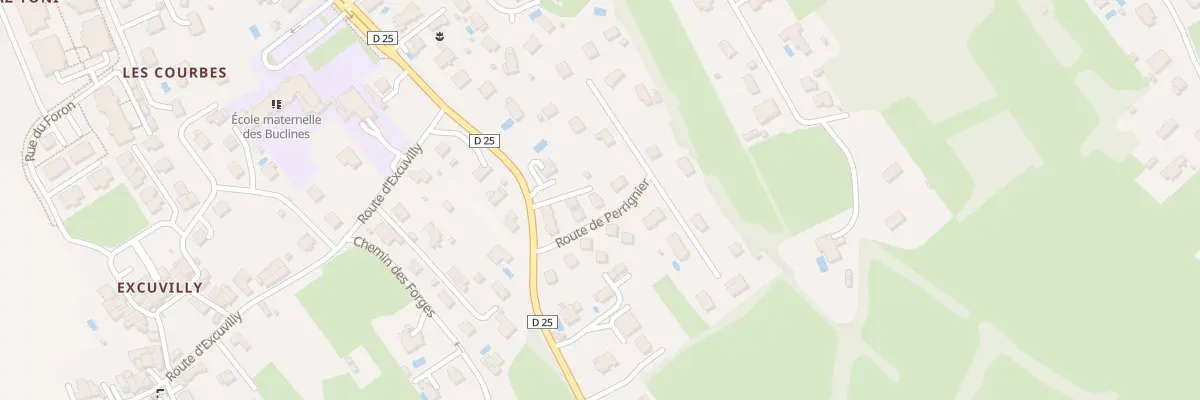 Plan du 395 Rte de Perrignier à Sciez