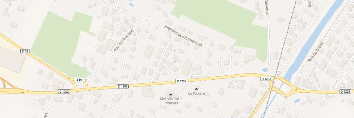 Plan du 3453 Av du Mont Blanc à Saint-Pierre-en-Faucigny