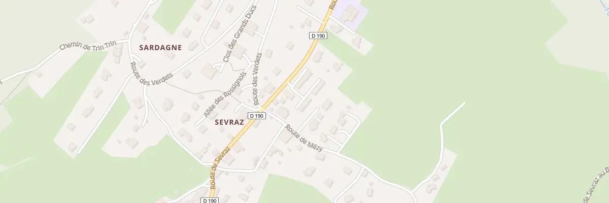 Plan du 68 Rte des Crêts à Viuz-en-Sallaz