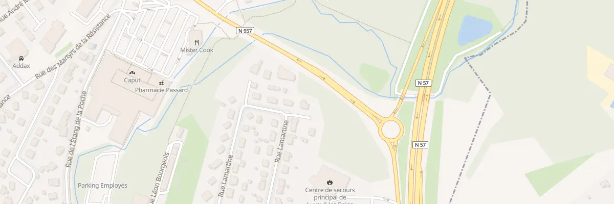 Plan du 28 Rue Lamartine à Luxeuil-les-Bains