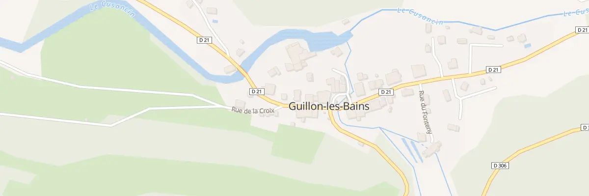 Plan du 5 Gr Grande Rue à Guillon-les-Bains