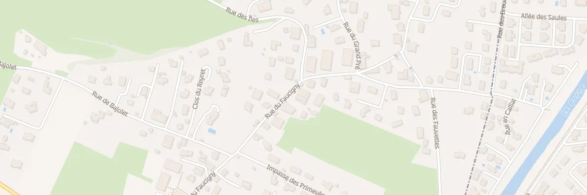Plan du 380 Rue du faucigny à Saint-Pierre-en-Faucigny