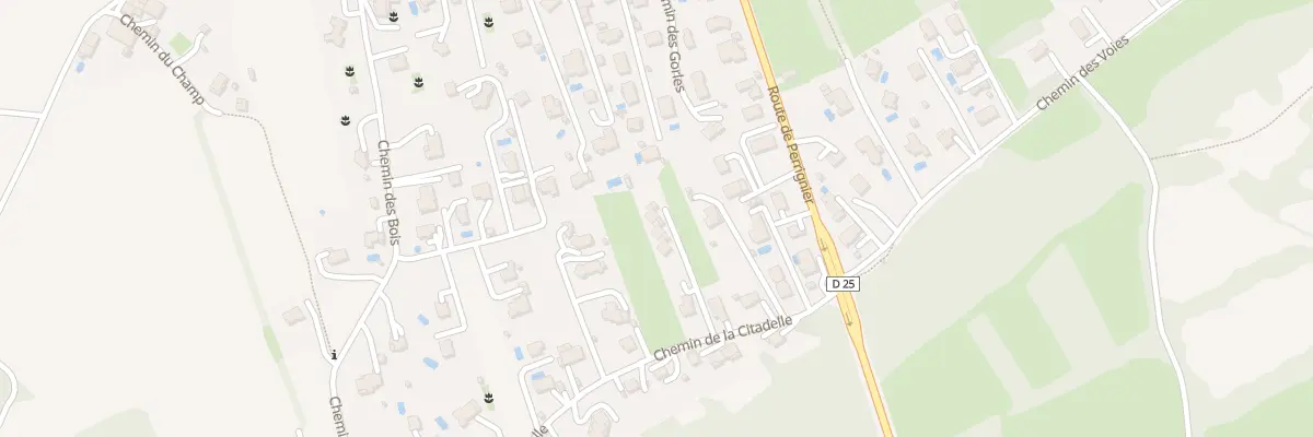 Plan du 108A Che de la Citadelle à Sciez