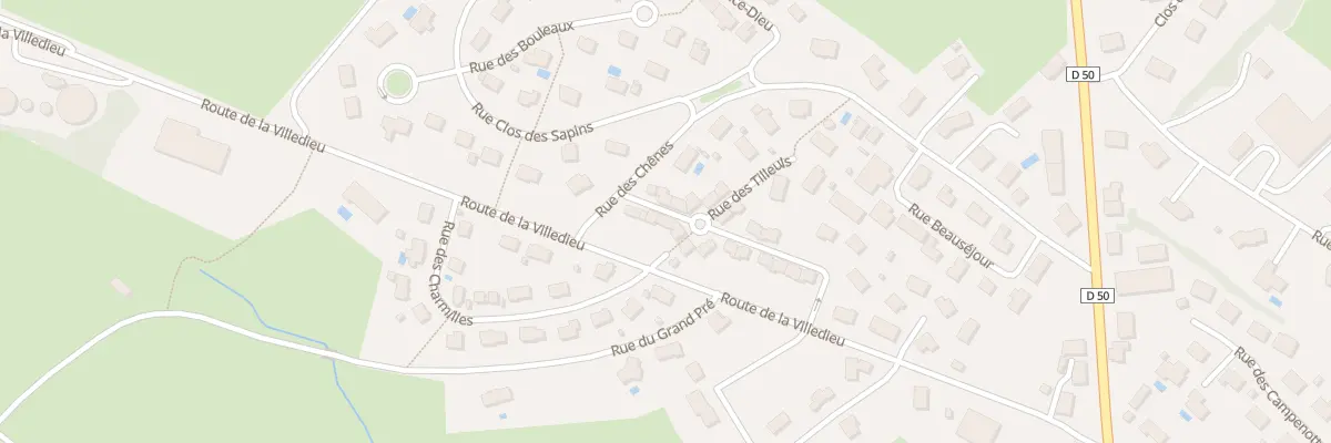 Plan du 6A Rue des Tilleuls à Vercel-Villedieu-le-Camp