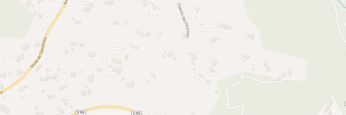 Plan du 218 Che des Fourches à Lorgues