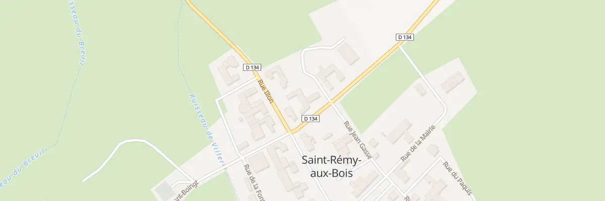 Plan du 3 Rue Illon à Saint-Rémy-aux-Bois