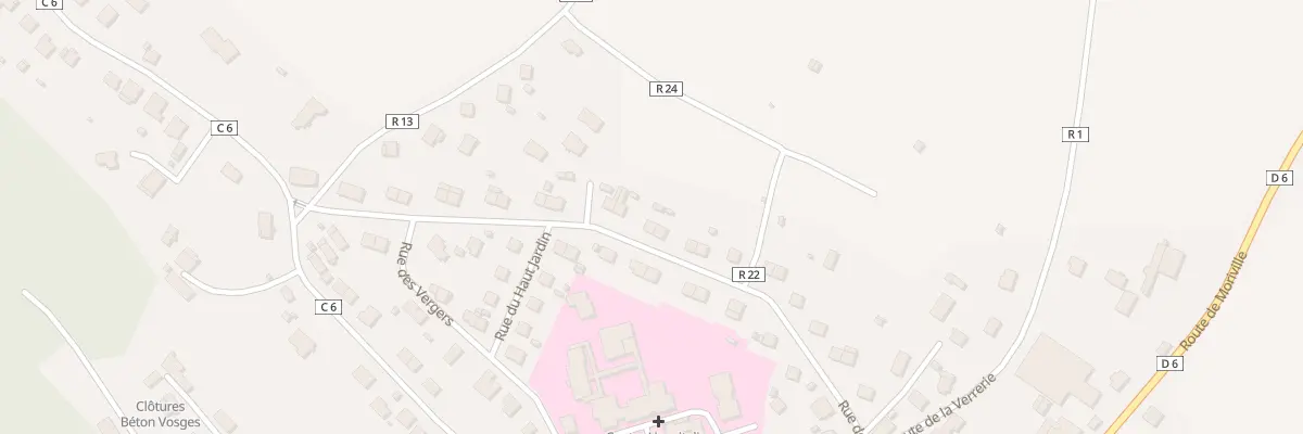 Plan du 28 Rue de la Résistance à Châtel-sur-Moselle