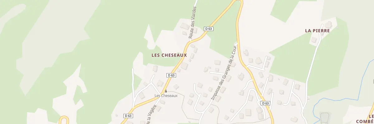 Plan du 5035 Aux Cheseaux à Thénésol