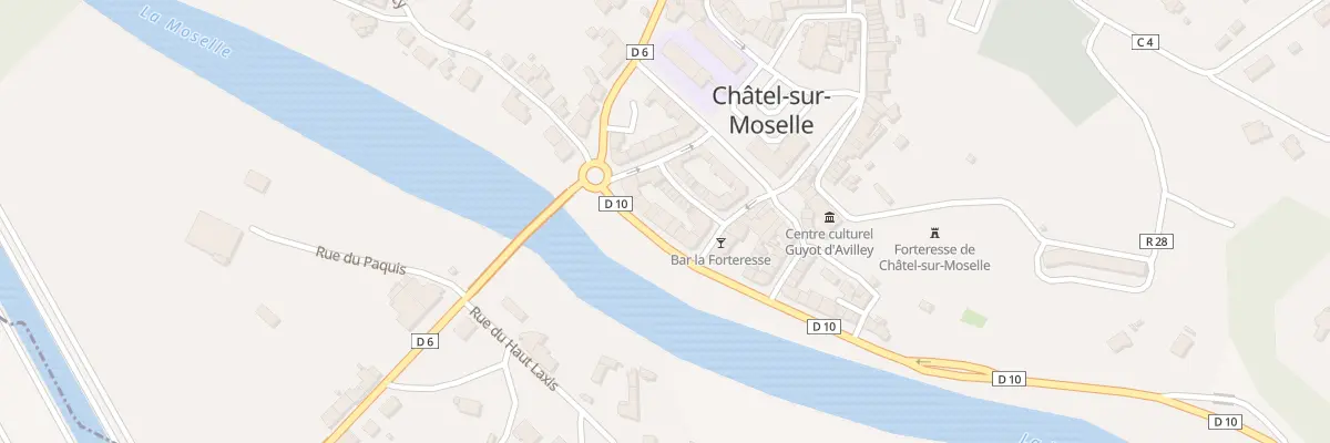 Plan du 7 Quai Jean Jaurés à Châtel-sur-Moselle
