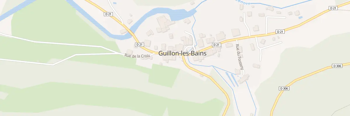 Plan du 6 Gr Grande Rue à Guillon-les-Bains