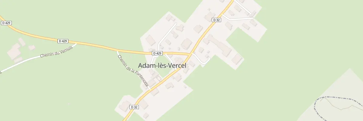Plan du 22 Rue Principale à Adam-lès-Vercel
