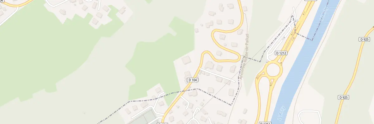 Plan du 926 Rte d’Albertville à Pallud