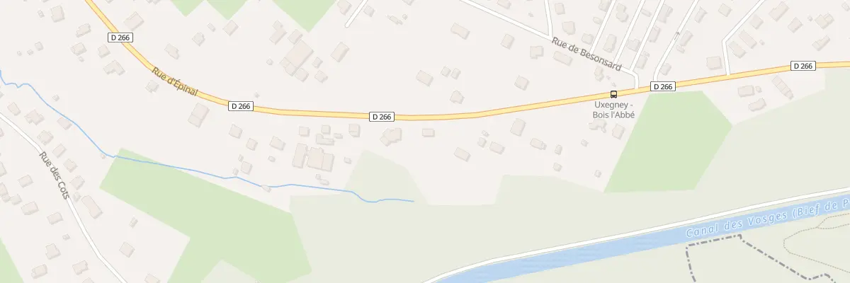 Plan du 58 Rue d’Epinal à Uxegney