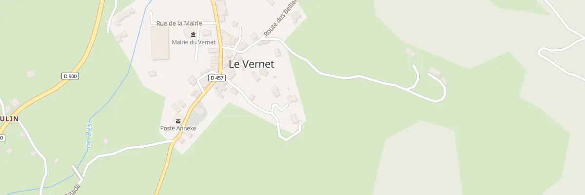 Plan du 5031 Goudeichard au Vernet