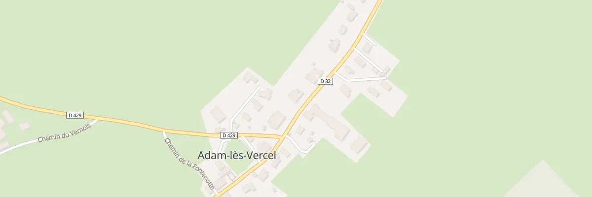 Plan du 16 Rue Principale à Adam-lès-Vercel