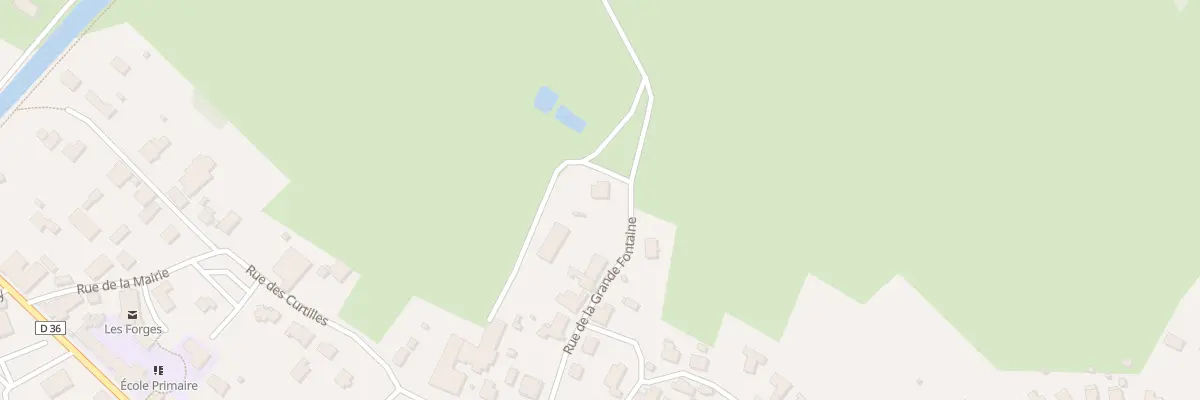 Plan du 13 Rue de la Gde Fontaine aux Forges
