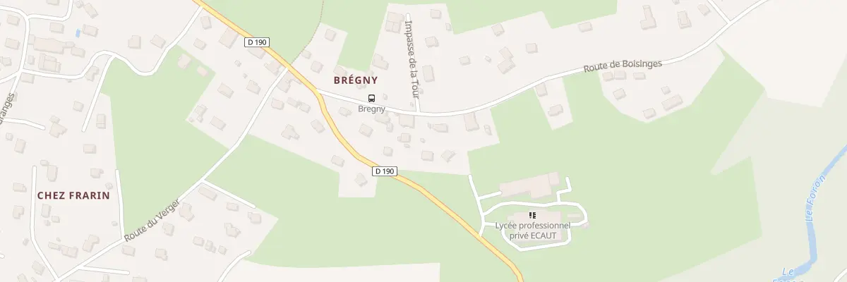 Plan du 1201 Rte de Boisinges à Viuz-en-Sallaz