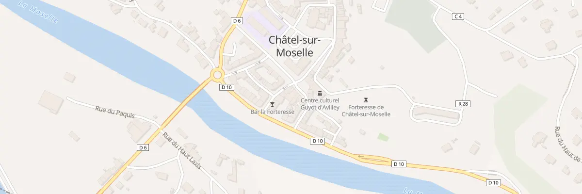 Plan du 10 Pl Robert Arnould à Châtel-sur-Moselle
