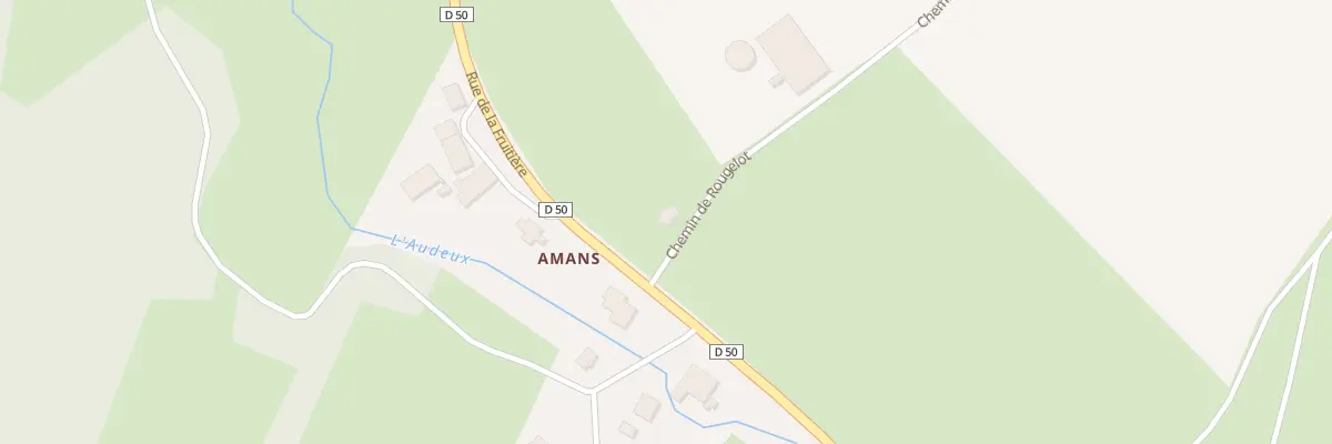 Plan du 1 Che de Rougelot à Bremondans