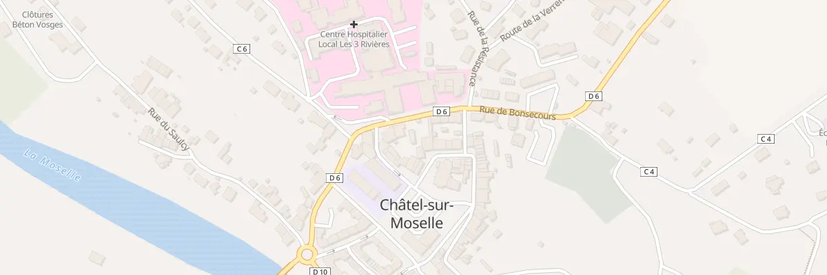 Plan du 18B Rue Aristide Briand à Châtel-sur-Moselle