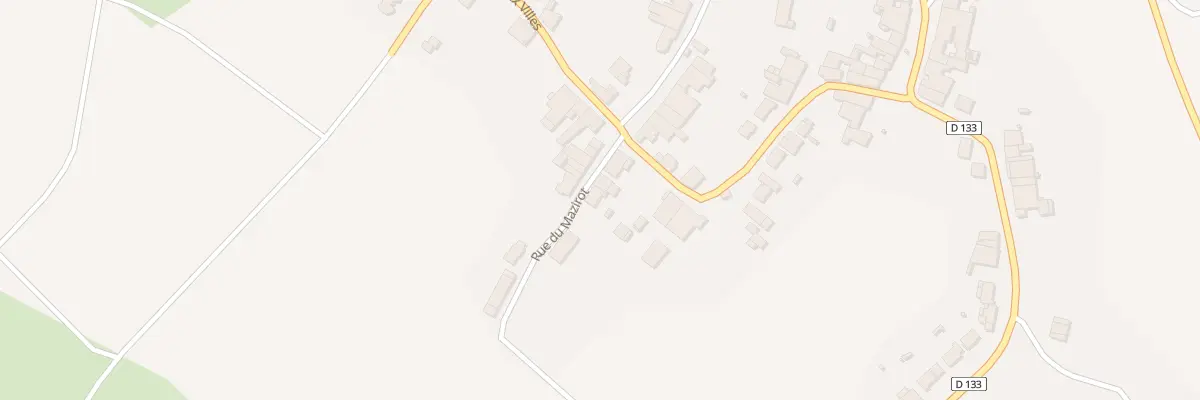 Plan du 3 Rue du Mazirot à Einvaux
