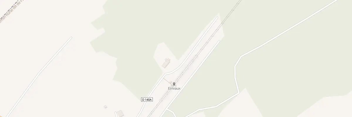 Plan du 11 Qrt de la Gare à Einvaux