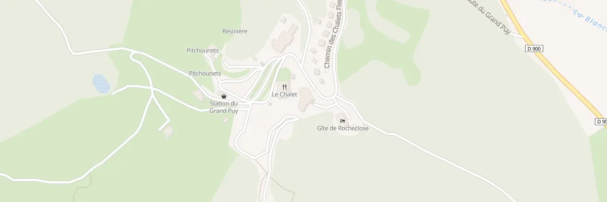 Plan du 7323 Station du Grand Puy à Seyne