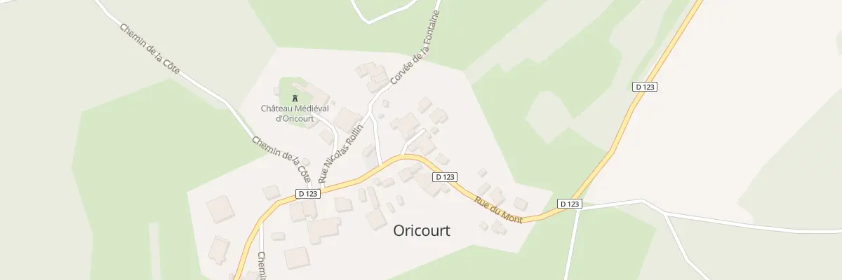 Plan du 10 Imp du Marronnier à Oricourt