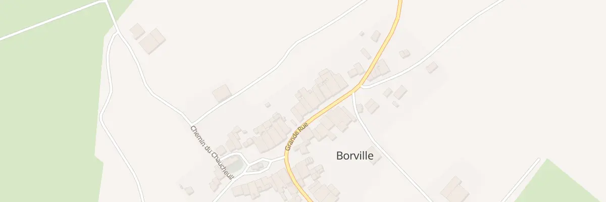 Plan du 16 Grande Rue à Borville