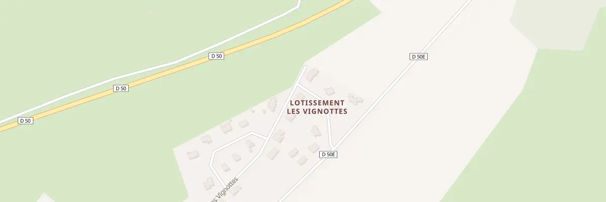Plan du 2 Lot les Vignottes à Cuse-et-Adrisans