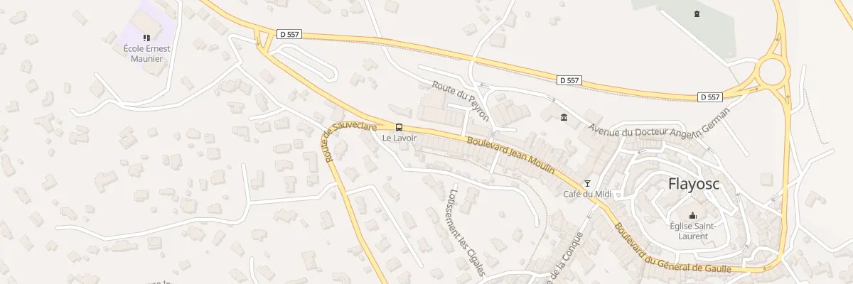 Plan du 51 Bd Jean Moulin à Flayosc