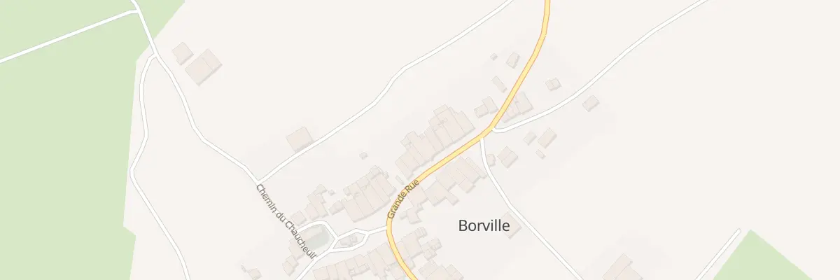 Plan du 14 Grande Rue à Borville
