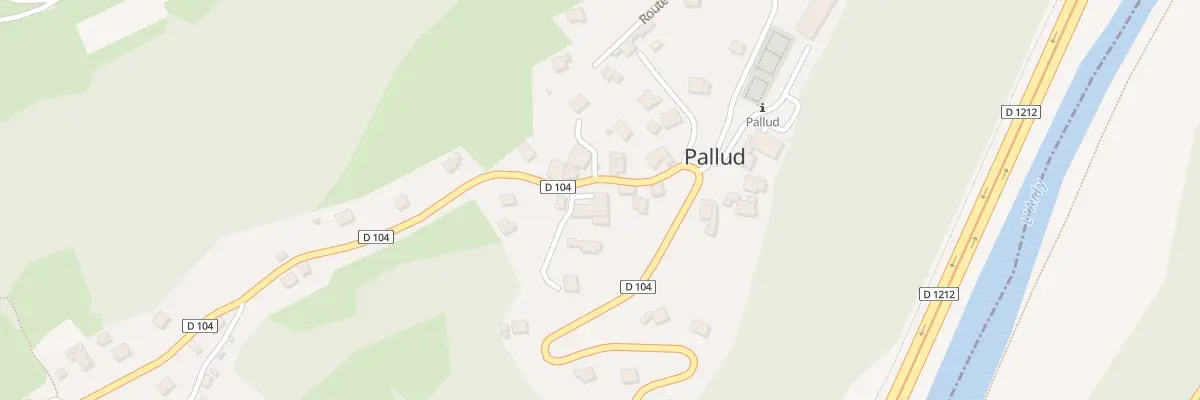 Plan du 75 Rte de Bongain à Pallud