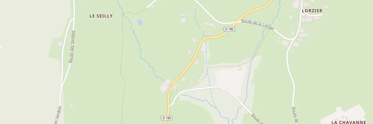Plan du 601 Rte des Crêts à Viuz-en-Sallaz