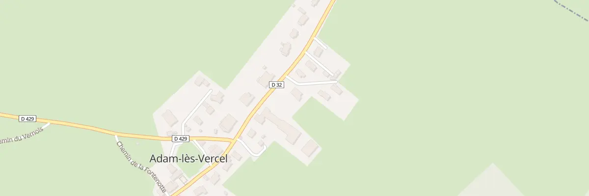 Plan du 2 Chem des Curtils à Adam-lès-Vercel