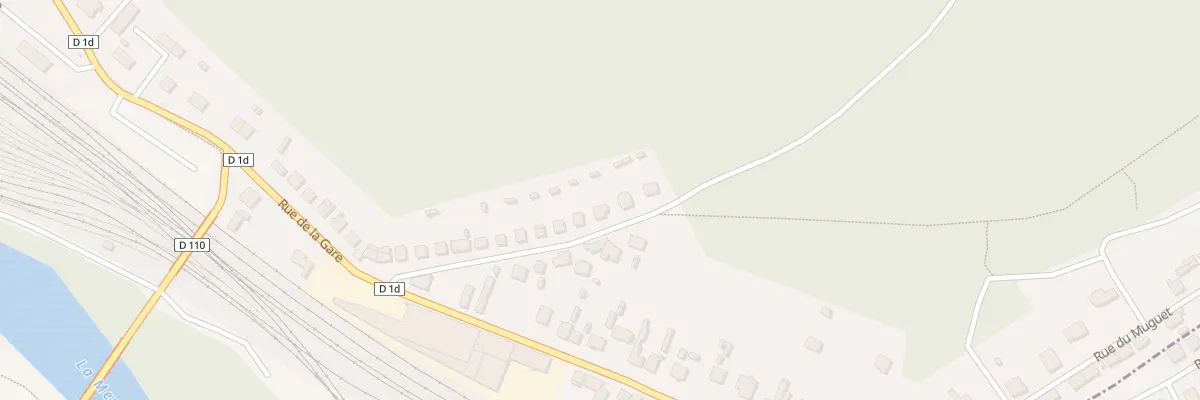Plan du 19 Rue du Bois Latour à Damelevières