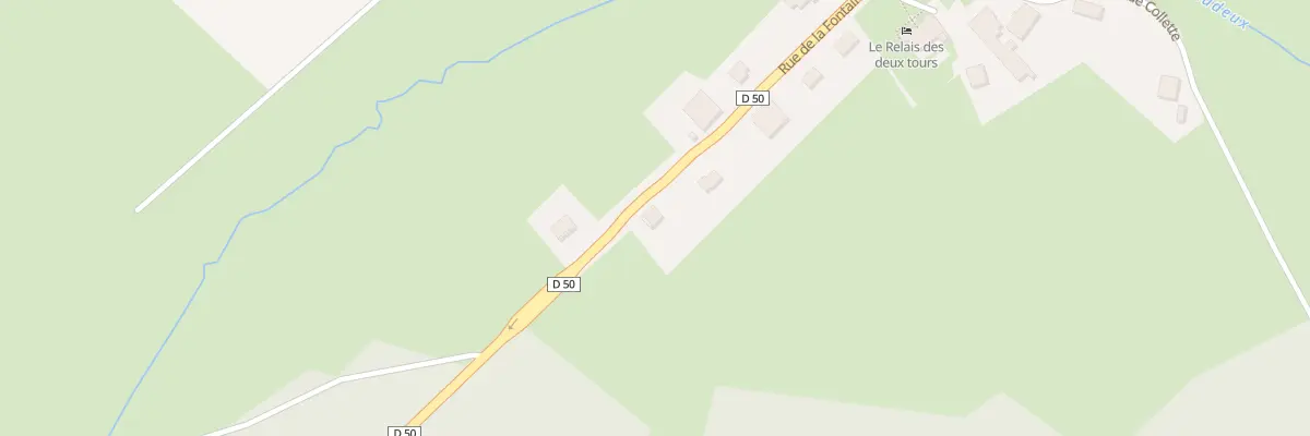 Plan du 25 Rue de la Fontaine à Bremondans