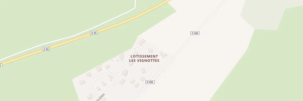 Plan du 23 Rue des Vignottes à Cuse-et-Adrisans