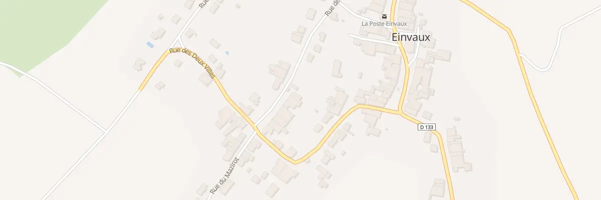 Plan du 6 Rue de Chaumont à Einvaux