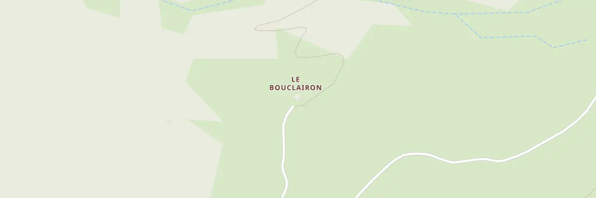 Plan du 5060 La Lanche au Bouchet-Mont-Charvin