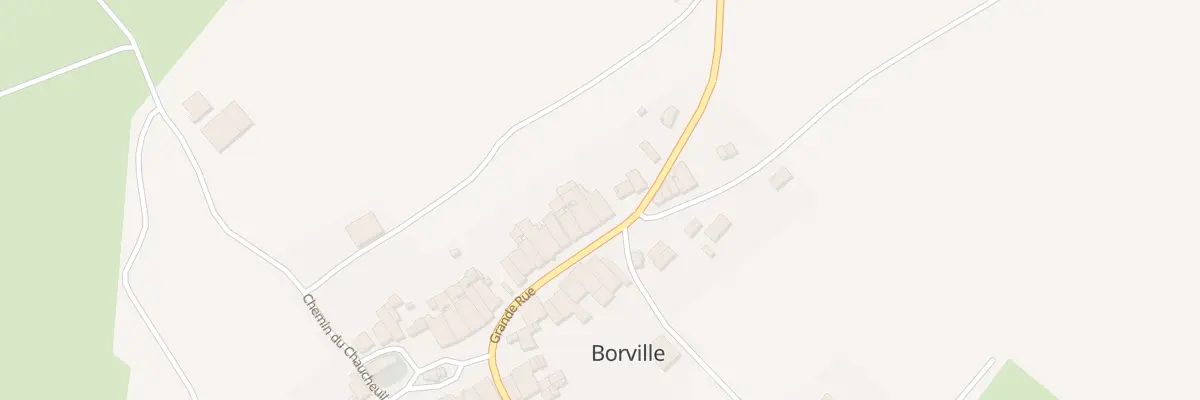 Plan du 6 Grande Rue à Borville
