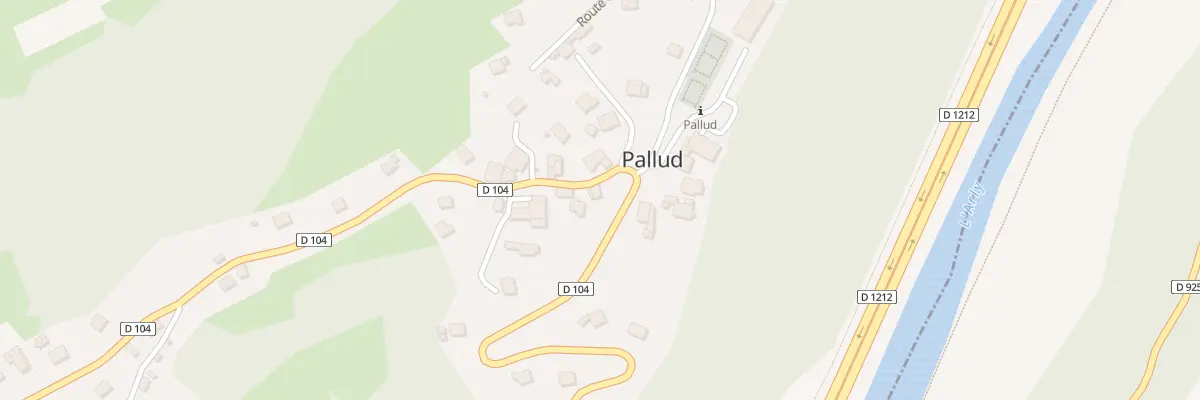 Plan du 47 Rte de Bongain à Pallud