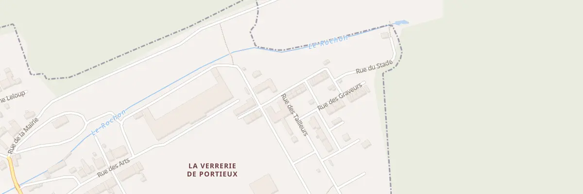 Plan du 8 Rue des Tailleurs à Portieux